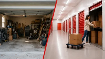 Garaj sau spațiu de depozitare închiriat – comparație pentru depozitare în Cluj-Napoca