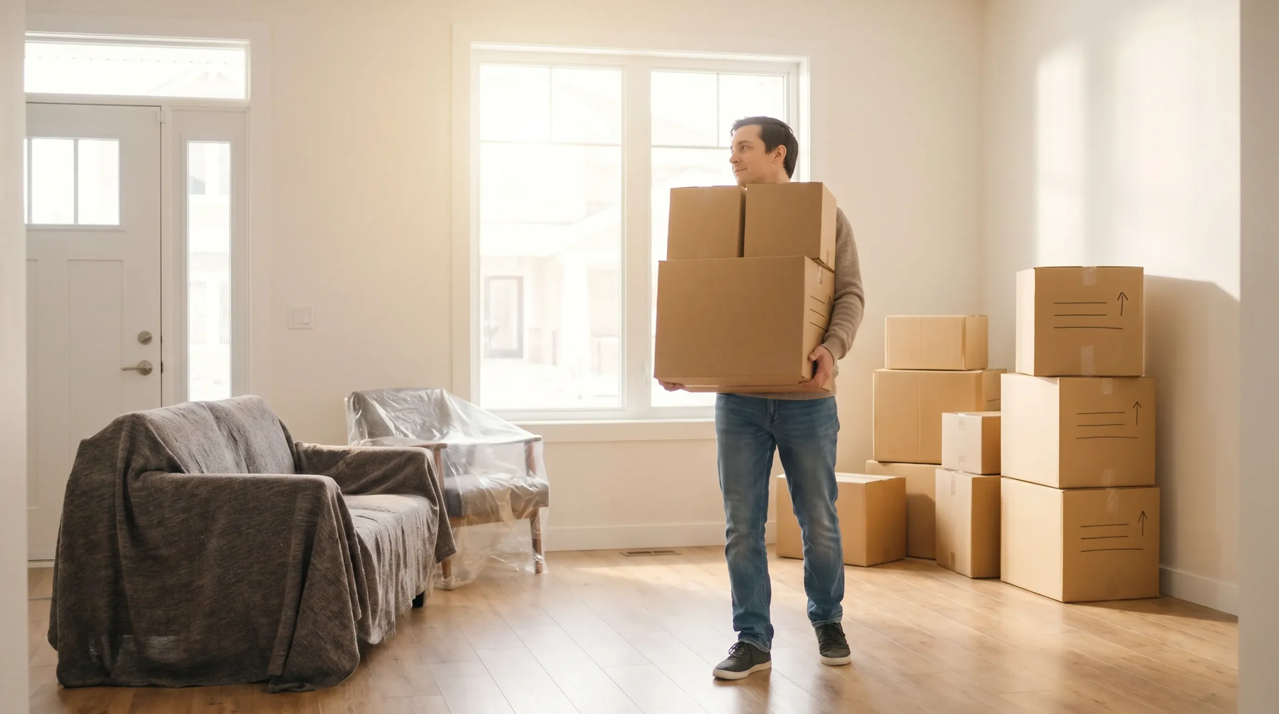Depozitarea mobilei și a cutiilor în timpul mutării într-un spațiu de depozitare City Storage Cluj-Napoca